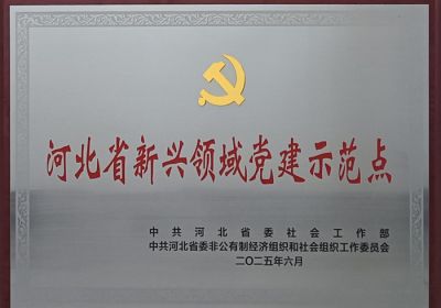 天成藥業(yè)總支部委員會被評為“河北省新興領(lǐng)域黨建示范點”